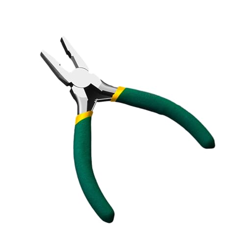 YUOIUX Alicates de punta de aguja, 12,7 cm, 10 puntas diferentes, alicates de punta pequeña de aguja, alicates de punta larga para joyería