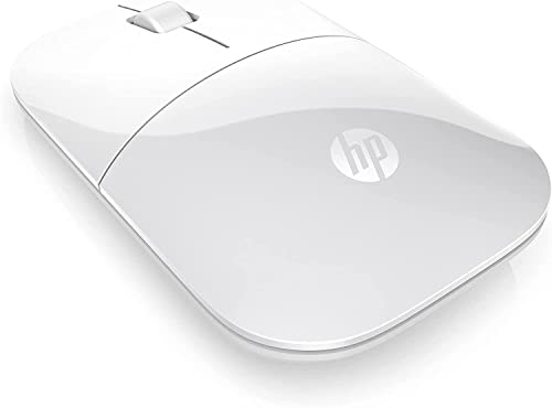 Z3700 Mouse Wireless, Sensore Preciso, Tecnologia LED Blue, 1200 DPI, 3 Pulsanti, Rotella Scorrimento, Ricevitore USB Wireless 2.4 GHz Incluso, Design Pratico e Confortevole, Bianco - Mouse gaming - Immagine 1