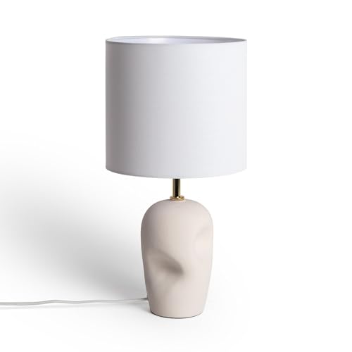 LEDKIA LIGHTING Lámpara de Mesa Cerámica Barta E27