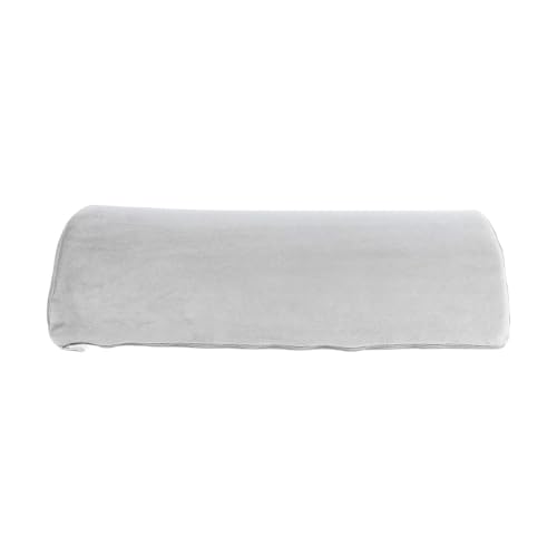 Foam Half Moon Pillow, Semi Cylinder Footrest Multi Use Pillow, Comfortable, High Rebound for Using with a Desk or Enjoying a Nap, for Waist, Neck, Foot