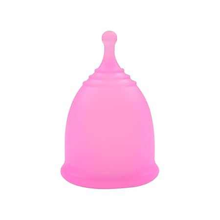 Menstrual Cup Foldable Reusable Woman Period Menstrual Cup, Medical Silicone Menstrual Cup|No Leakage|Ultra Soft, Odour & Rash Free|Protection For...