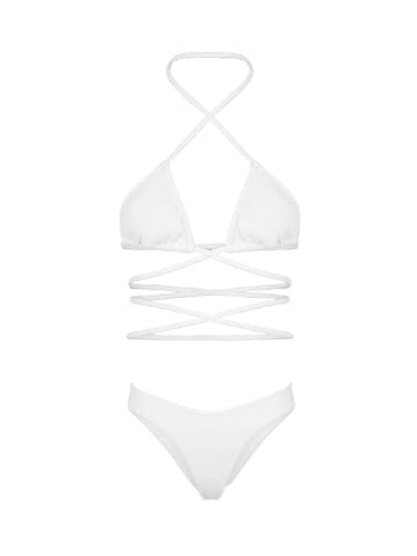 Bikini Donna Bianco F**k Fk23-0300wh idéal pour vos journées plage