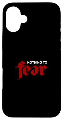 }[ bh o[KfB J[ Nothing To Fear bh o[KfB X}zP[X iPhone 16 Plus p