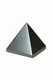 4CM Pirámide Hematita Natural - pirámide Cristales Pulidos con Propiedades Energéticas, pirámide piedra (Hematita, 4CM)