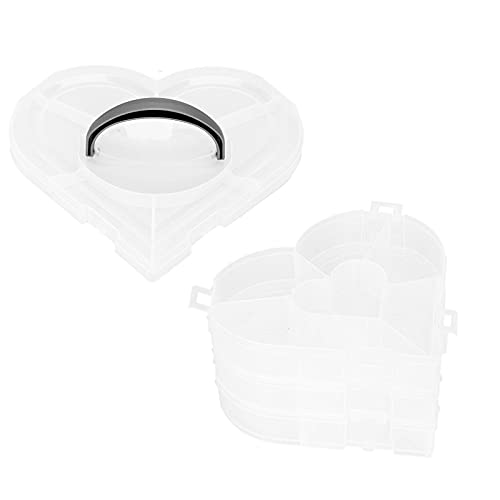 Compra Maluca Organizador de joias de plástico, caixa organizadora de plástico estável e durável Lev