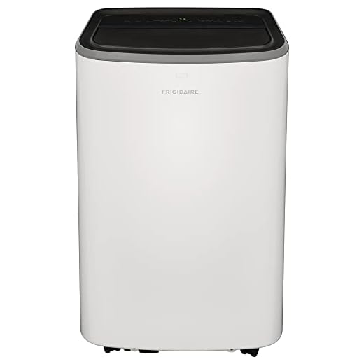 Frigidaire FHPH142AC1 Portable Room Air Conditioner, 14,000 BTU with Multi-Speed Fan, Dehumidifier Mode, Supplemental Heat, Built-in Air Ionizer, Easy-to-Clean Washable Filter, in White