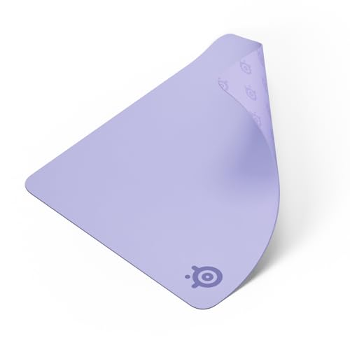 SteelSeries Tapis QcK Grand - Lavande - Base antidérapante en Caoutchouc - Suivi et stabilité de Pointe - Optimisé pour capteurs Gaming - 450 mm x 400 mm -...