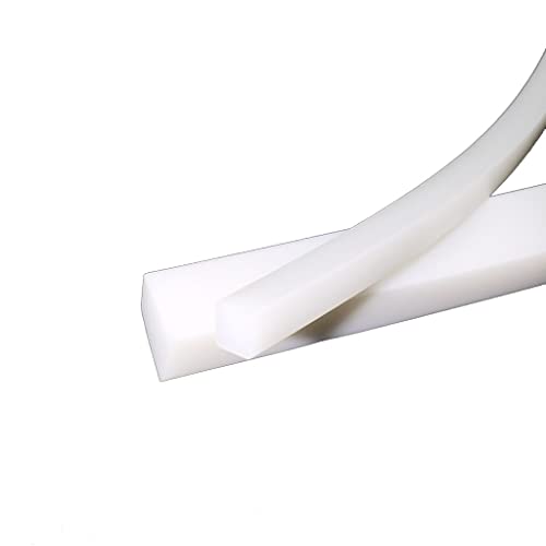 Tira de sellado de espuma de silicona blanca de 8x8mm y 1 metro para aislamiento 3