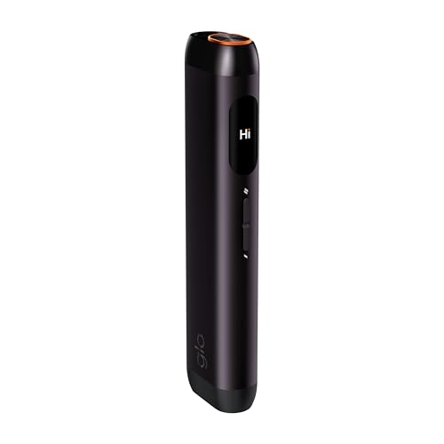 glo(グロー) ヒーロ Hilo オニキス 【専用スティックvirtoのみ対応】 加熱式タバコ 電子タバコ 加熱時間 5秒 TurboStart (TM)テクノロジー アプリ連携