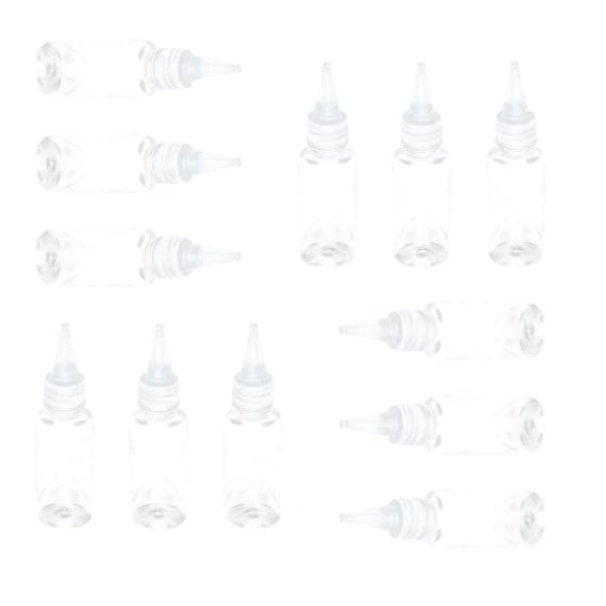 30ml Empty ABS Squeezable Liquid Dropper Anti Corrosion Bottle