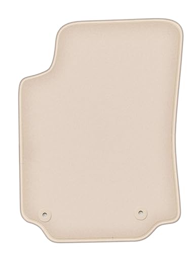 Tapis de voiture Audi 200 C3 velours beige conducteur berline Avant 1983-1991
