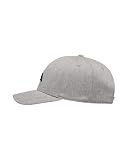 Quiksilver Mężczyźni Decades AQYHA04002 Czapka, Jasnoszary, Rozmiar Uniwersalny