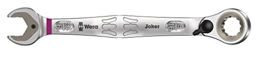 Wera Joker Switch Maul-Ringratschen-Schlüssel, zöllig, umschaltbar, 9/16 Zoll x 187 mm, Pink, 05020079001 – Ansicht 1