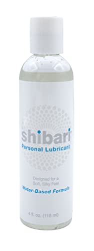 Shibari Water-Based Lubricant, Premium Personal Lube for Women, Men, and Couples, 4 fl oz