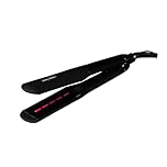 Nicky Clarke Infrared Pro Hair Straightener | Infrared Technology | Shut-Off Feature | Fast Heat-Up Time | Intuitive Touch Control with Lock