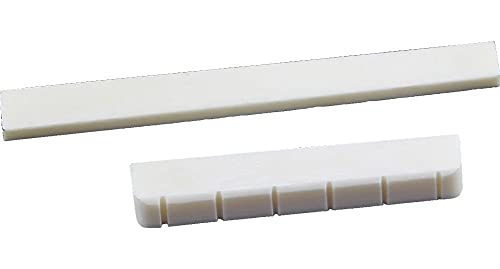 Rastilho E Pestana Osso Violão Nylon Qualidade 100% Natural