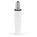 Produktbild hjh OFFICE 723-08 Gasdruckfeder Bürostuhl S 250  320 mm Stahl Weiß Gasfeder mit Tiefenfederung, bis 180kg belastbar