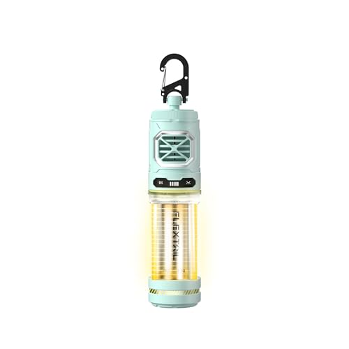 FLEXTAILGEAR TINY REPELLER S Mosquito Killer Lamp with 50-400 LM Light Heating Temperature 165 4800mAh Battery Capacity IPX5 WaterproofOutdoor (blue