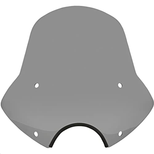 Memphis Shades MEP54112 Speed Demon Sportshield Windshield (7in. Cutout) - Black Smoke