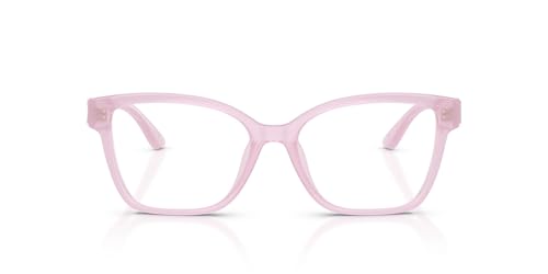 La Mejor Lista de Michael Kors Lentes más recomendados. 42 Michael Kors MK4094U Karlie I - Marco cuadrado para anteojos graduadas de ajuste universal, color lila lechosa y lente de demostración, 53 mm