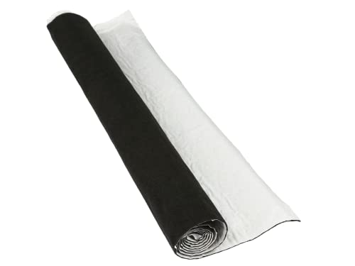 ACV Tissu de revêtement noir (L x l) 1400 mm x 700 mm 1 rouleau(x)