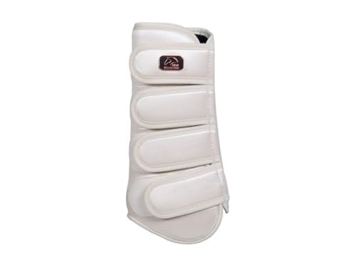 Guêtres de dressage HKM Edinburgh vanille pour briller en carrière