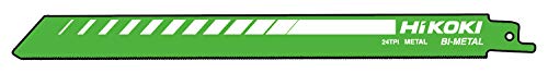 HiKOKI(ハイコーキ) セーバソーブレード レシプロソーブレード No.108 全長 228mm 24山 5枚入 ストレートタイプ 0031-8618