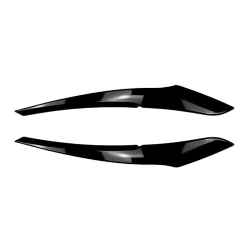 Sourcils de phares pour corriger le regard BMW Série 1 F20 F21 masquage haut optique noir brillant