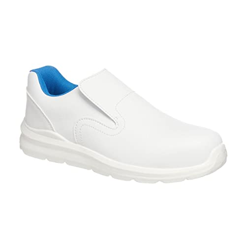 Chaussures de sécurité Portwest basses en compositelite S2 37 blanc sans lacets antidérapantes