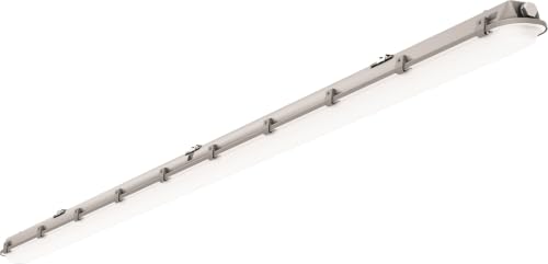 Image of Lithonia Lighting Vapor Tight LED Strip Light, Waterproof LED Lights for Garage, Workshop or Freezer, 8ft LED Strip, 10000 Lumens, 4000K Cool White, MVOLT, Dimmable, 8 Foot