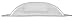 Class A Customs Premium Heavy Duty RV Camper Trailer Skylight - 18 x 26 OD / 14 x 22 ID Clear - Install Kit PCS