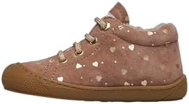 Naturino Lauflernschuhe aus Veloursleder, Puderrosa- 23