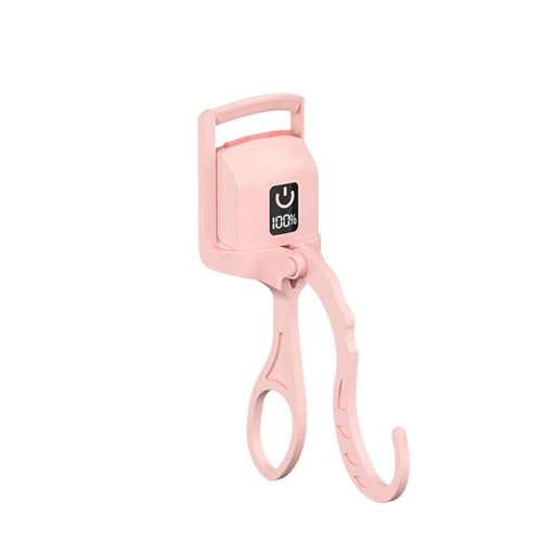 Lash Curler - Heated Eyelash Curler | Rechargeable Lash Curler | Electric Digital Power Display, Constant Temperature Control, Automatic Shut-Off, 24-Hour Long Lasting Curls