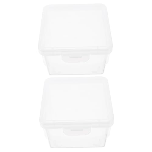Caja plástica protectora para monederos 2 piezas transparente miniatura 1