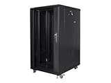 ARMARIO LANBERG RACK 19" 22U 600X800 FLAT PACK BLACK NEGRO