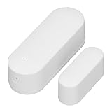 Mingzhe Smart Door Window Sensor Door Window Sensor Real Time Monitoring Voice Control Detector Remote Supervision with Notifications for Home Business Security