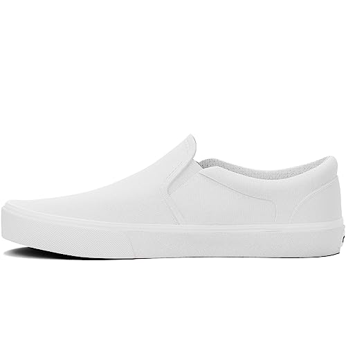 Vans Women's Asher Low Slip On Sneaker Wht/Wht 6 Medium Us #TOP30
