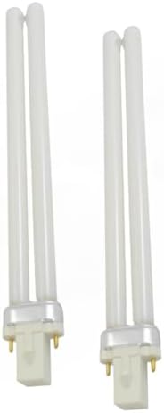 2 x 11W 11 Watt Compact Fluorescent CFL G23 Fly Killer Bug Zapper Insect Attracting Lamp UVA Replacement Tube Incl Window Sticker