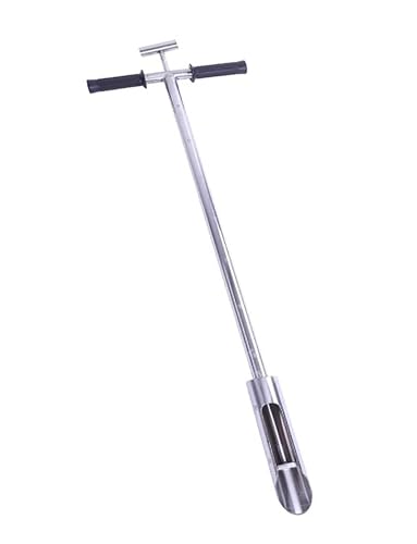 Sonde d'échantillonnage de sol avec poignée en T ergonomique