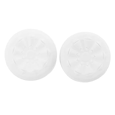 PTREWQAZX 2pcs Ps4ps5 Rocker Cap Joystick Controller Thumb Grip Stick Cover Silicone Button Game Console White