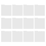 Style raffiné : ces séparateurs de disques vinyle blancs élégants mettent en valeur vos vinyles et confèrent à vos étagères une esthétique soignée et élégante. séparateurs de disques réglables. organisateur de disques vinyle