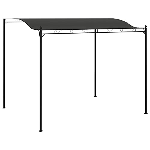 Goliraya Toldo Parasol Gris Antracita 3x2,5 cm Cenador de Jardín y Toldo Cover