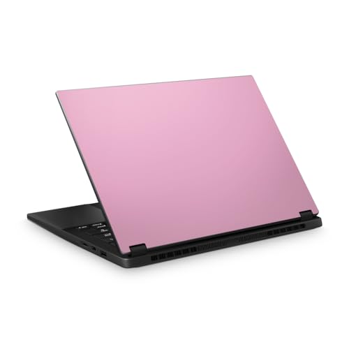Laptop Skin Compatible with Asus TUF Gaming A14 (2026) - Solid Pink - Premium 3M Vinyl Protective Wrap Decal Cover - Easy to Apply | Crafted in the USA by MightySkins
