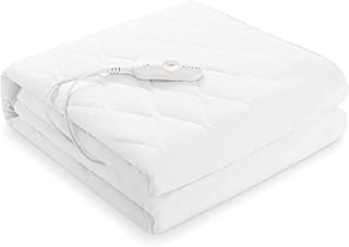 Electric Blanket Heating Mattress Topper Electric Heated Underblanket Auto-Shut Off Heated Bed Sheet, 187 x 90 cm, with Remote Control, 3 Temperature Settings, Overheating Protection