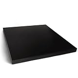 【オーディオボード】漆黒のエンペラーブラック 40×40×2.5cm 地上最高クラスの硬度と比重 「この石」と「この厚み」でしか感じられない「音」がある ワンランク上の音 天然石スピーカースタンド スピーカー台 インシュレーター SPEAKST-B400t25