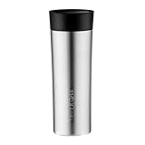 720°DGREE Premium Thermobecher “PleasureToGo” - 450ml, BPA-Frei, Auslaufsicher - Schlanker Edelstahl Kaffeebecher to go, Isolierbecher, Reisebecher Travel Mug mit Deckel - 360°-Trinköffnung - 5h heiß