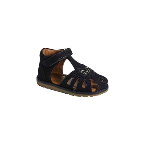 Sandales cuir bébé marine VERTBAUDET Cover