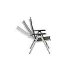 Kettler Basic Plus Advantage Gartenstuhl Silber/Anthrazit