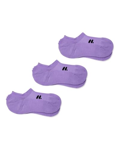 doublesoul Men & Women 3 Pack No Show; Organic Cotton