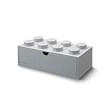LEGO Desk Drawer 8, Grey